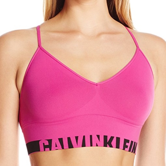 calvin klein longline bralette